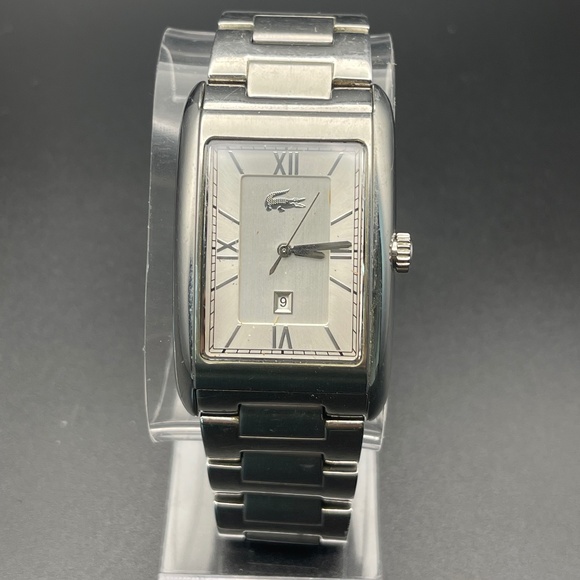 LACOSTE STEEL WATCH - Picture 1 of 7